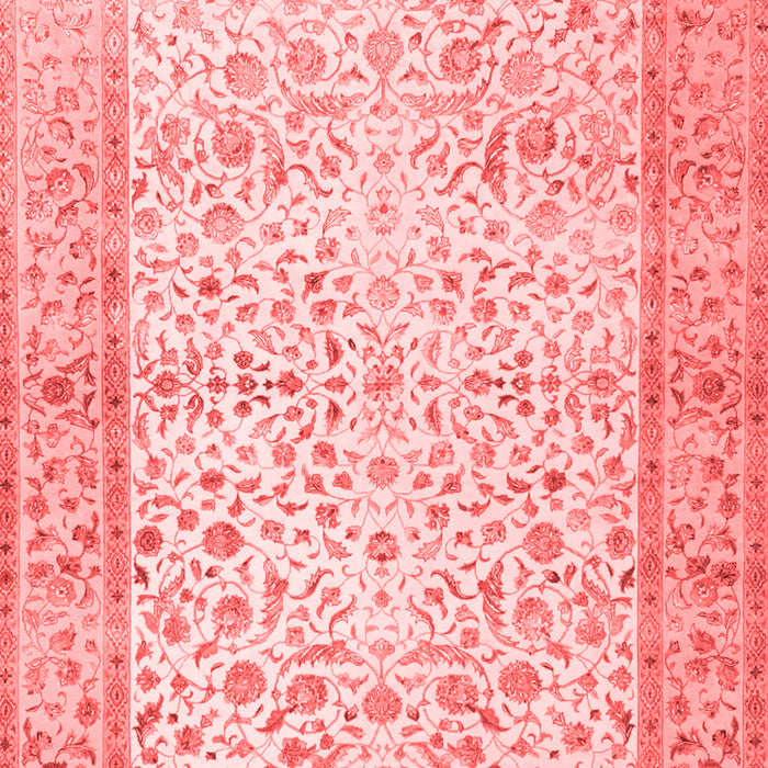 Oriental Red Traditional Area Rugs