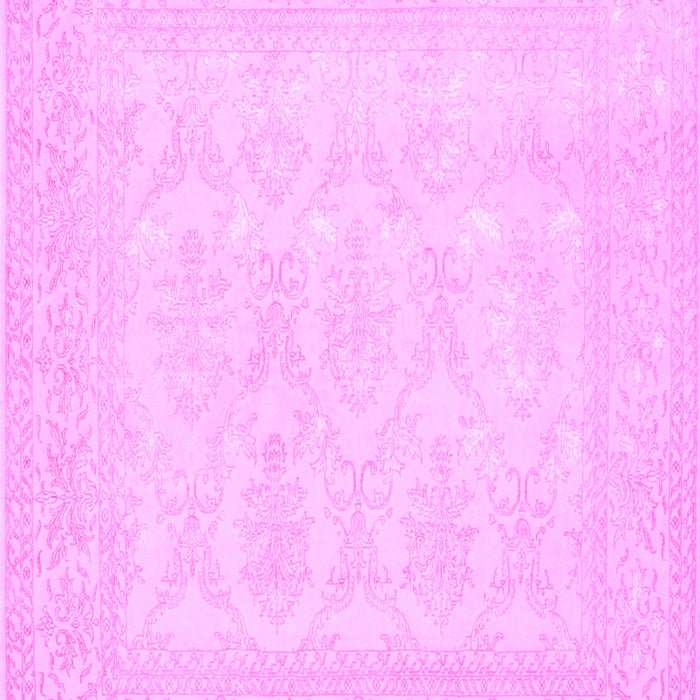 Machine Washable Persian Purple Traditional Area Rugs, wshtr2065pur