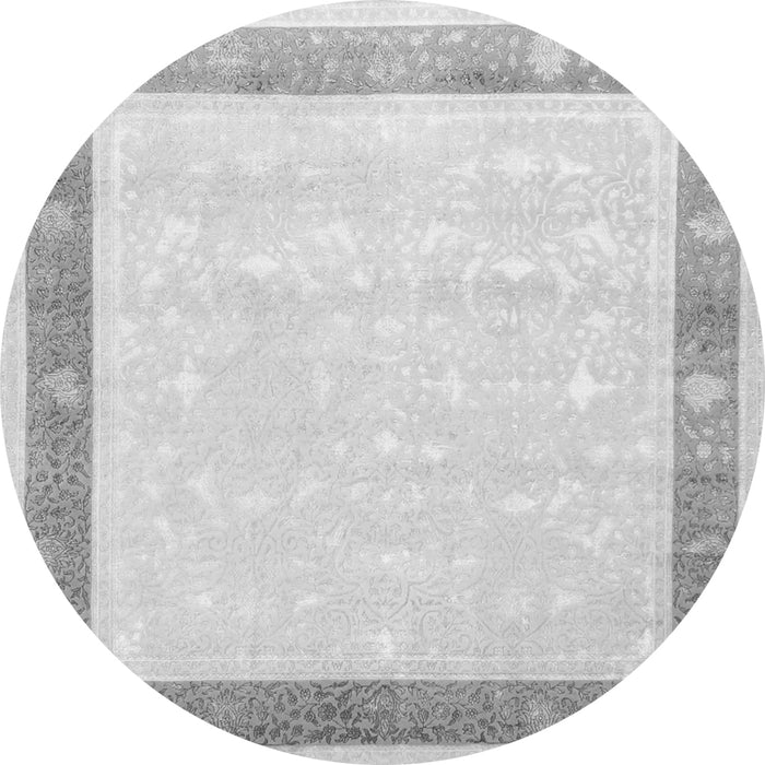 Square Persian Gray Traditional Rug, tr2066gry