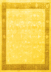 Persian Yellow Traditional Rug, tr2066yw