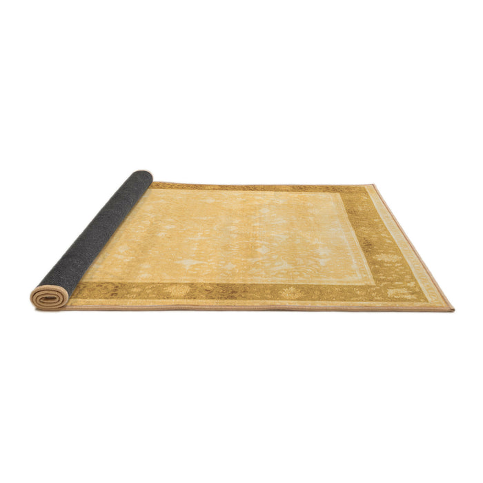 Sideview of Persian Brown Traditional Rug, tr2066brn