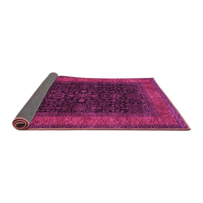 Sideview of Persian Pink Traditional Rug, tr2067pnk