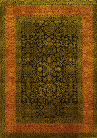 Persian Yellow Traditional Rug, tr2067yw
