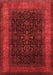 Persian Red Traditional Area Rugs