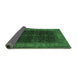 Sideview of Persian Emerald Green Traditional Rug, tr2067emgrn