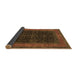 Sideview of Persian Brown Traditional Rug, tr2067brn