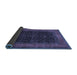 Sideview of Persian Blue Traditional Rug, tr2067blu