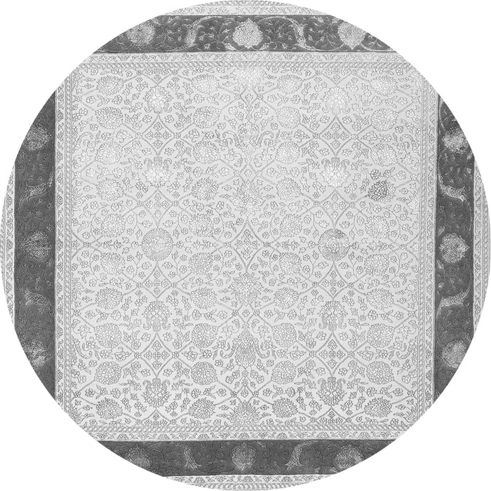 Square Persian Gray Traditional Rug, tr2068gry