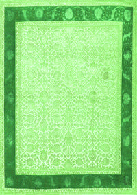 Persian Green Traditional Rug, tr2068grn