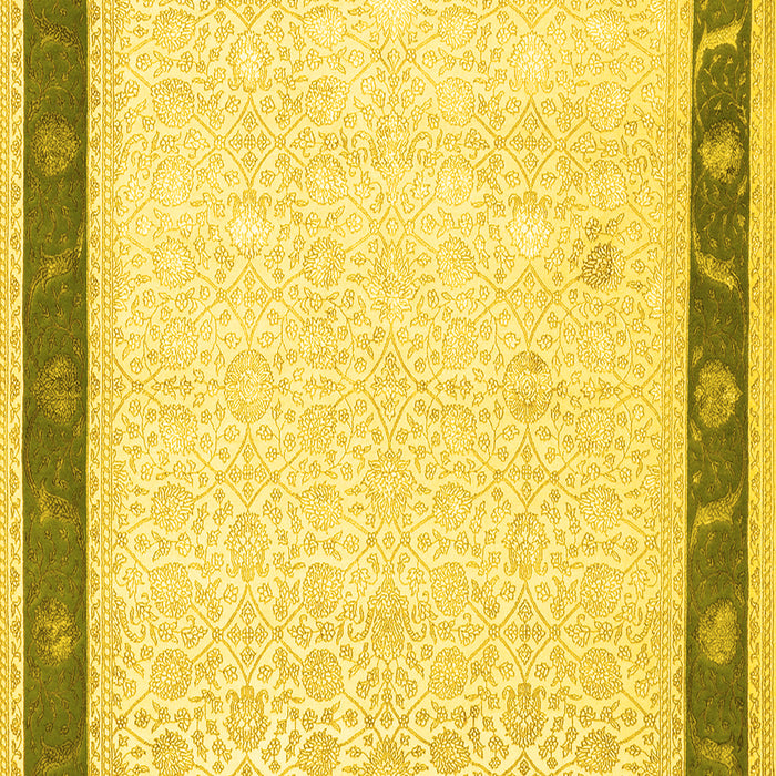 Persian Yellow Traditional Rug, tr2068yw