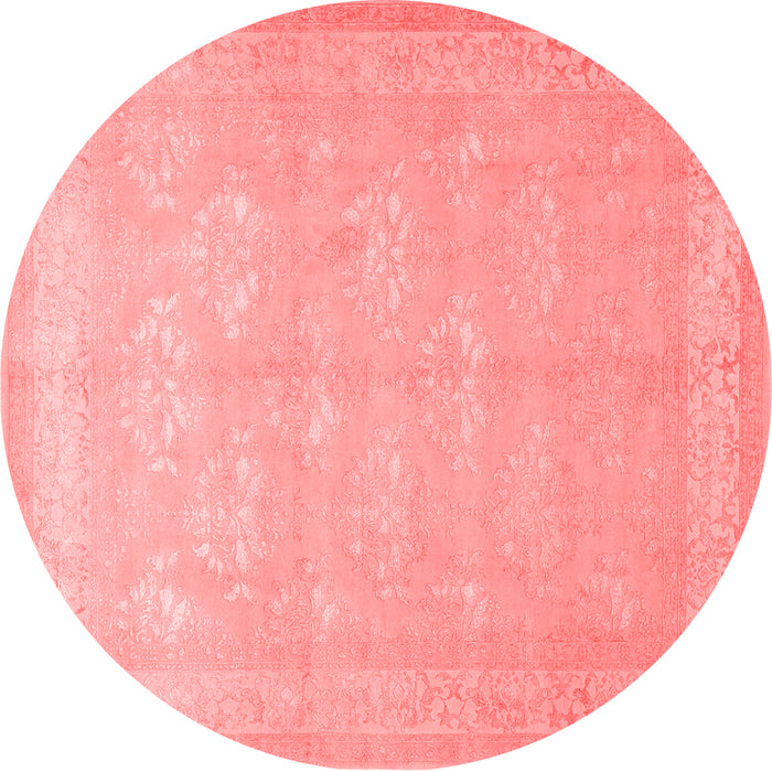 Machine Washable Persian Red Traditional Rug, wshtr2069red