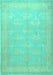 Persian Turquoise Traditional Rug, tr2069turq