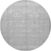 Machine Washable Persian Gray Traditional Rug, wshtr2069gry