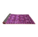 Sideview of Persian Purple Traditional Rug, tr206pur