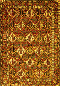 Persian Yellow Traditional Rug, tr206yw