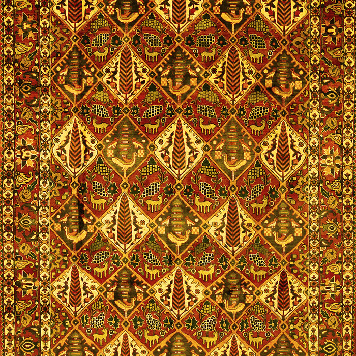 Persian Yellow Traditional Rug, tr206yw