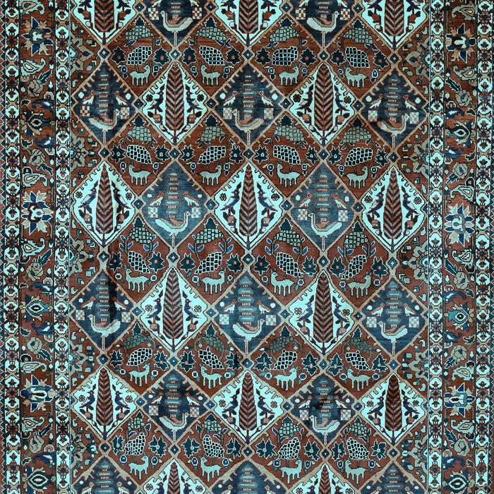 Persian Light Blue Traditional Rug, tr206lblu