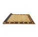 Sideview of Persian Brown Traditional Rug, tr2070brn