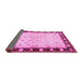 Sideview of Persian Pink Traditional Rug, tr2070pnk