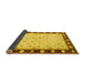 Sideview of Persian Yellow Traditional Rug, tr2070yw