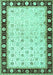Persian Turquoise Traditional Rug, tr2070turq