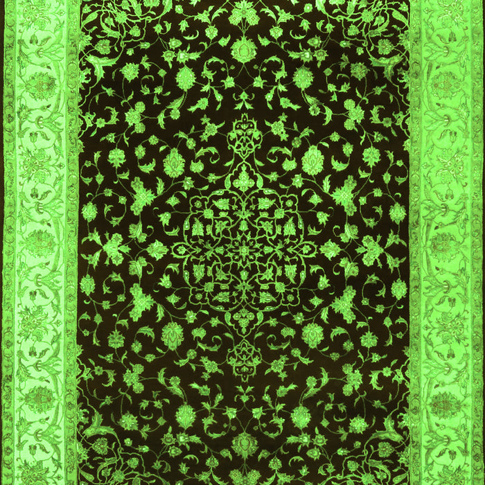 Persian Green Traditional Rug, tr2071grn
