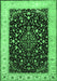 Persian Emerald Green Traditional Rug, tr2071emgrn