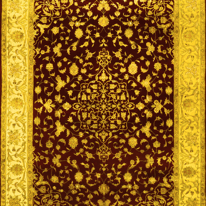 Persian Yellow Traditional Rug, tr2071yw