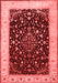 Persian Red Traditional Area Rugs
