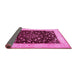 Sideview of Persian Pink Traditional Rug, tr2071pnk