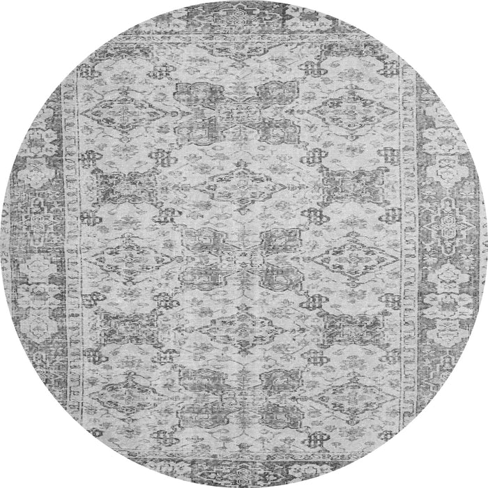 Square Persian Gray Traditional Rug, tr2072gry