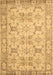 Machine Washable Persian Brown Traditional Rug, wshtr2072brn