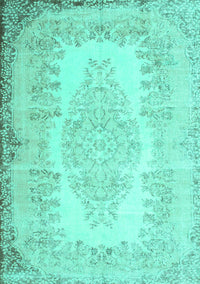 Persian Turquoise Traditional Rug, tr2073turq