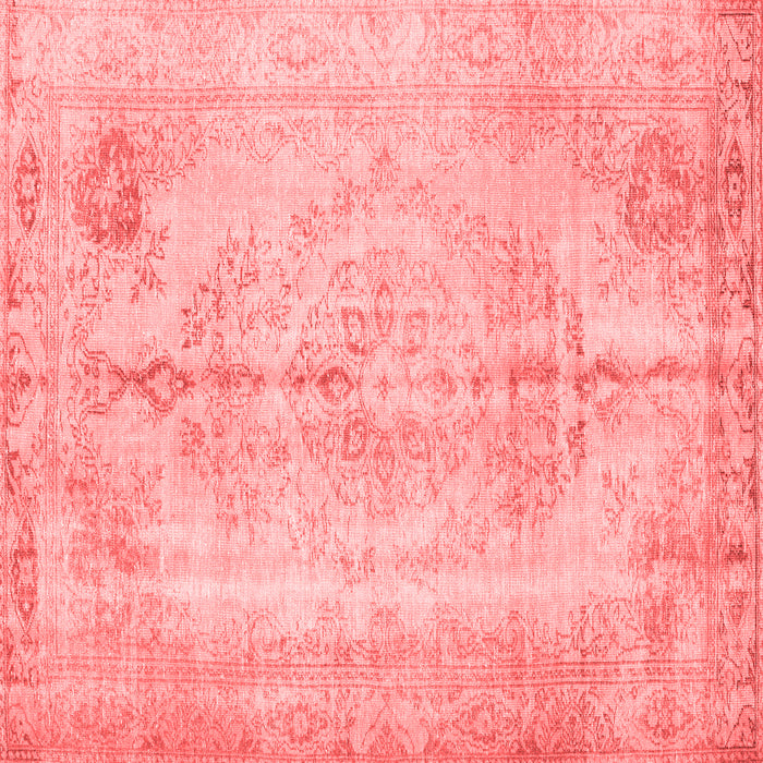 Machine Washable Persian Red Traditional Rug, wshtr2074red