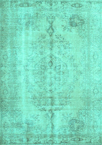 Persian Turquoise Traditional Rug, tr2074turq