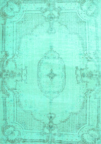 Persian Turquoise Traditional Rug, tr2075turq