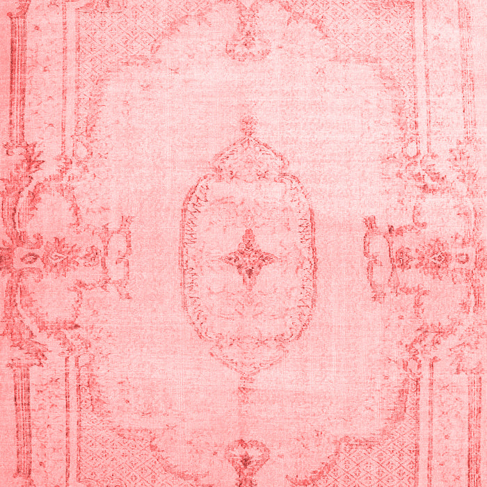 Machine Washable Persian Red Traditional Rug, wshtr2075red