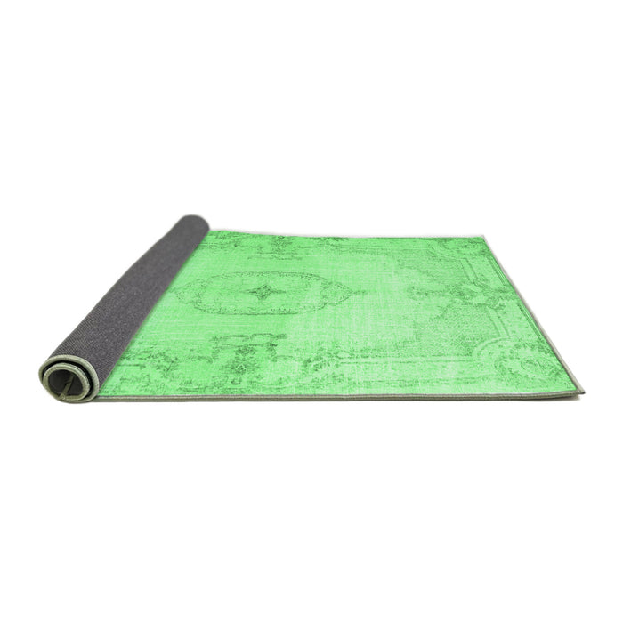Sideview of Persian Emerald Green Traditional Rug, tr2075emgrn