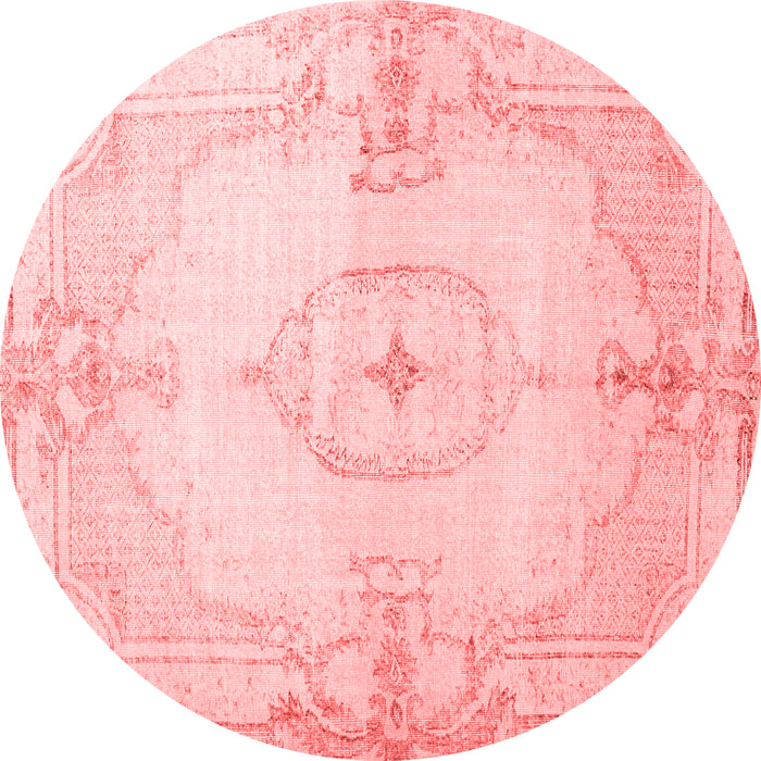 Machine Washable Persian Red Traditional Rug, wshtr2075red