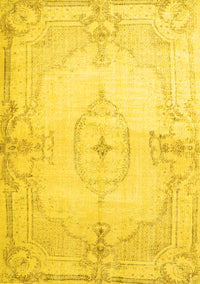 Persian Yellow Traditional Rug, tr2075yw