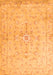 Persian Orange Traditional Rug, tr2076org