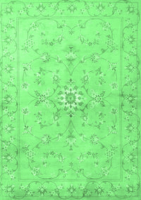 Persian Emerald Green Traditional Rug, tr2076emgrn