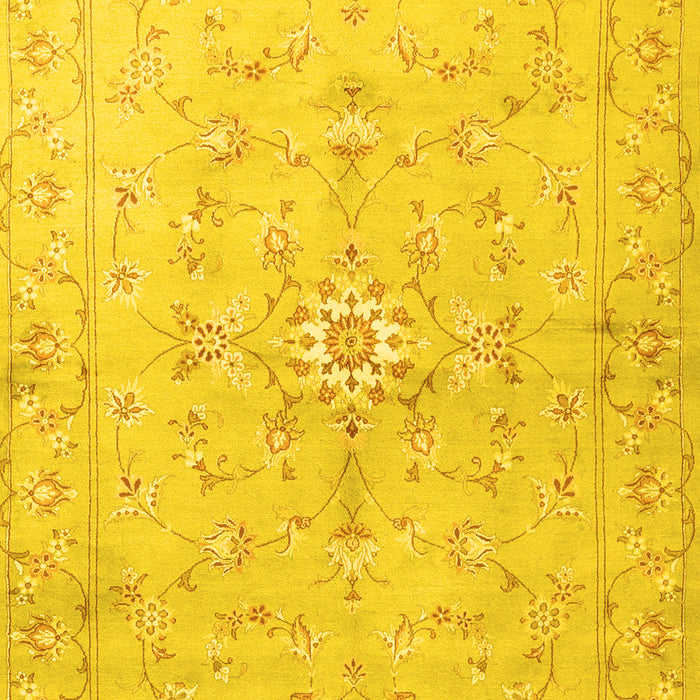 Persian Yellow Traditional Rug, tr2076yw