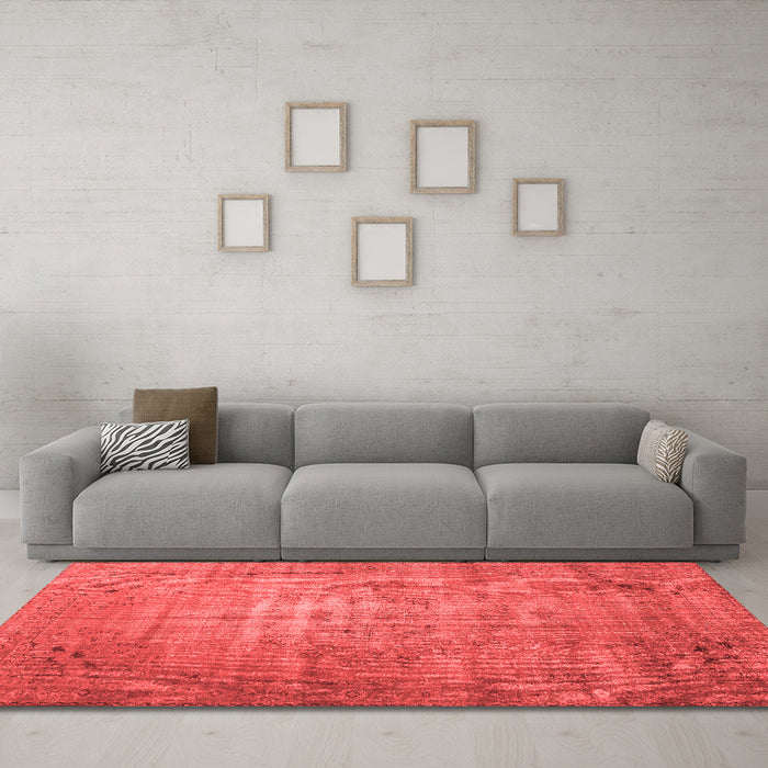Traditional Red Washable Rugs