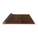 Sideview of Persian Brown Traditional Rug, tr2079brn