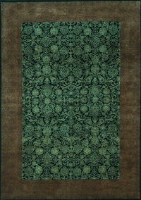 Persian Turquoise Traditional Rug, tr2079turq