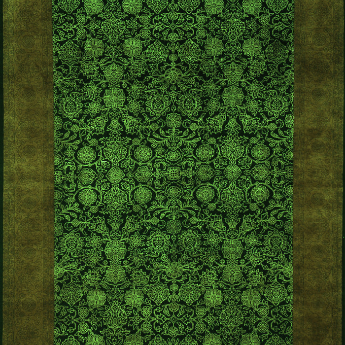 Persian Green Traditional Rug, tr2079grn