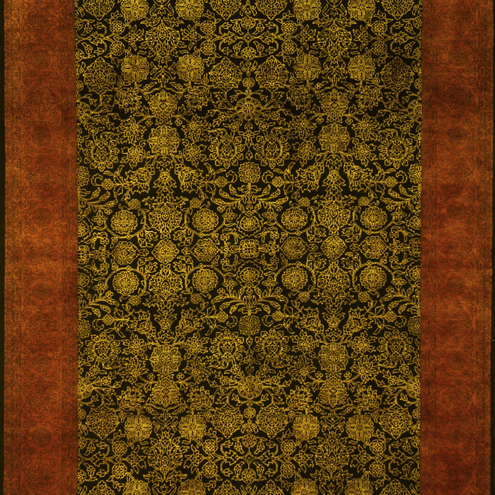 Persian Yellow Traditional Rug, tr2079yw