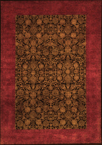 Persian Orange Traditional Rug, tr2079org