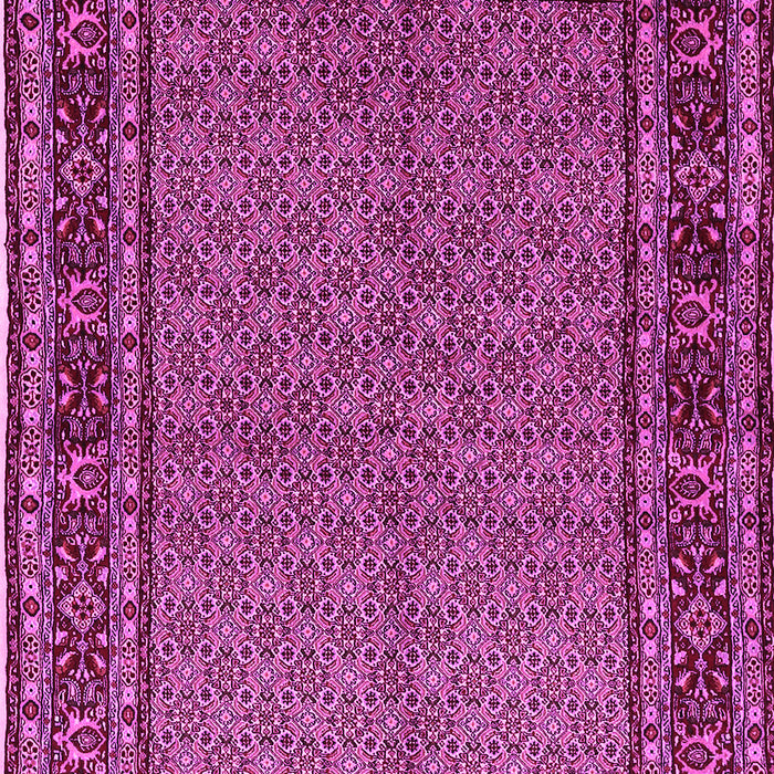 Machine Washable Persian Pink Traditional Rug, wshtr207pnk